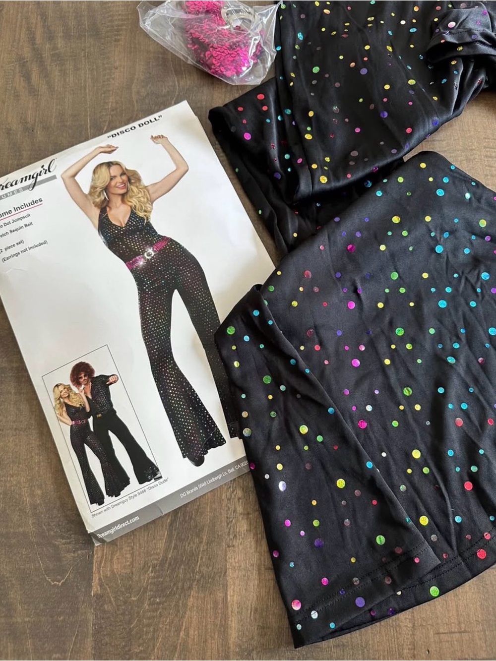 DISCO DOLL COSTUME - Picture 4 of 5
